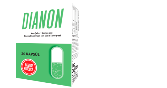 Dianon kan sekeri kontrolu gida takviyesi — 20 kapsul